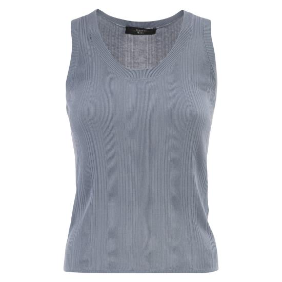 26SS 위켄드막스마라 폴로 티셔츠 2615361012600 LIGHT BLUE