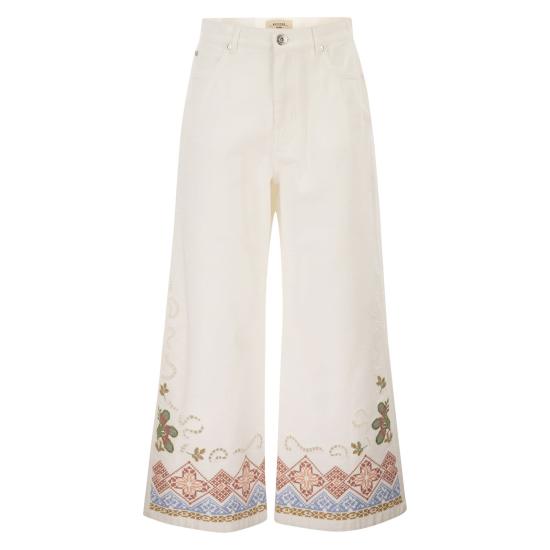 26SS 위켄드막스마라 스트레이트 팬츠 2615131012600 WHITE