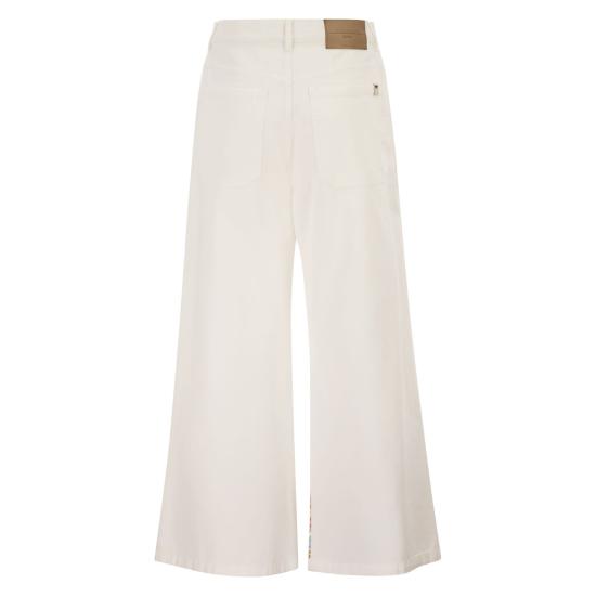 26SS 위켄드막스마라 스트레이트 팬츠 2615131012600 WHITE - WEEKEND MAX MARA