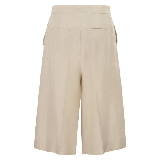 26SS 막스마라 카키 버뮤다 쇼츠 2611131032600 LIGHT BEIGE - MAX MARA