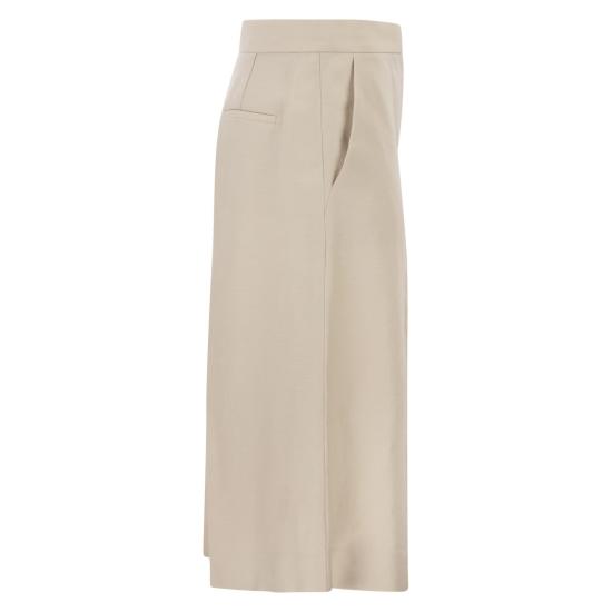 26SS 막스마라 카키 버뮤다 쇼츠 2611131032600 LIGHT BEIGE - MAX MARA