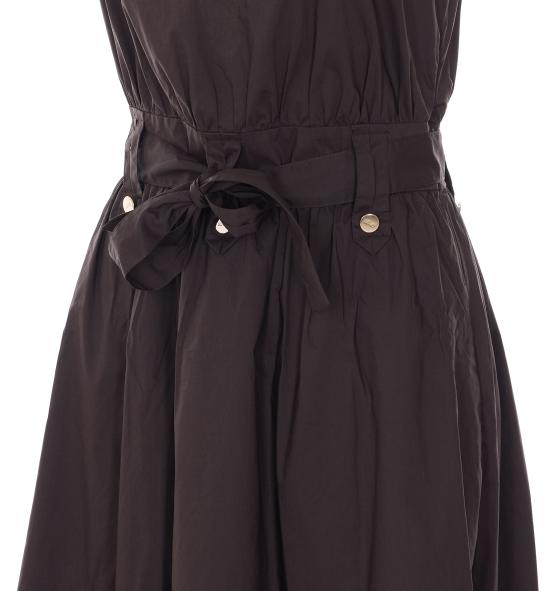 26SS 리우조 미디 원피스 WA6312T4853 91109 Brown - LIU JO