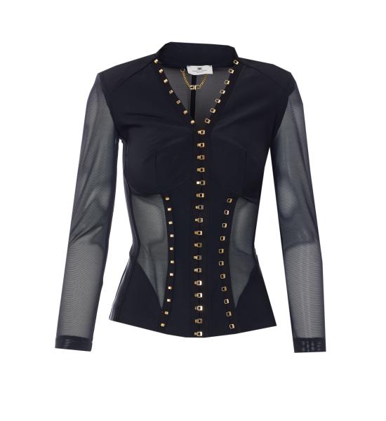 26SS 엘리자베타프랜치 수트 자켓 GI16762E2 110 Black