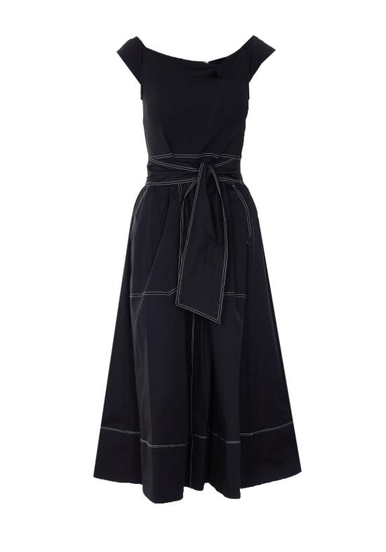 26SS 리우조 미디 원피스 WA6523J3890 A3573 Black