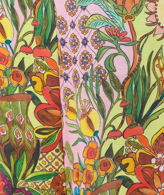 26SS 리우조 팔라초 팬츠 WA6484T473A P9363 MultiColour - LIU JO