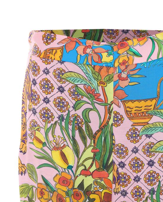 26SS 리우조 팔라초 팬츠 WA6484T473A P9363 MultiColour - LIU JO