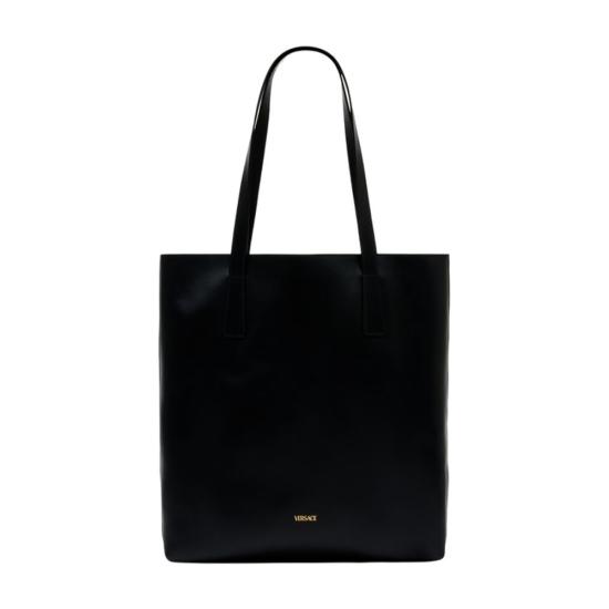 26SS 베르사체 라 메두사 레더 토트백 1020004 1A14675 1B00V black - VERSACE