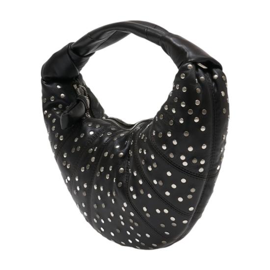 26SS 르메르 스터드 도트 미니 포춘 크루아상 백 BG0225 LL095 BR490 brown - LEMAIRE