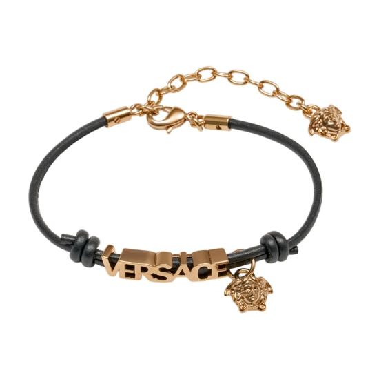 26SS 베르사체 팔찌 1022953 1A00637 1B00V black