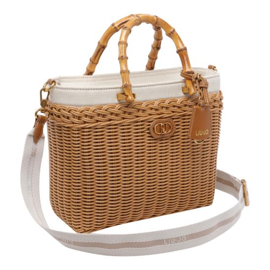 26SS 리우조 토트백 AA6216A0004 00005 Beige - LIU JO