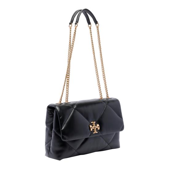 26SS 토리버치 키라 다이아몬드 퀼트 컨버터블 숄더백 154704 001 Black - TORY BURCH