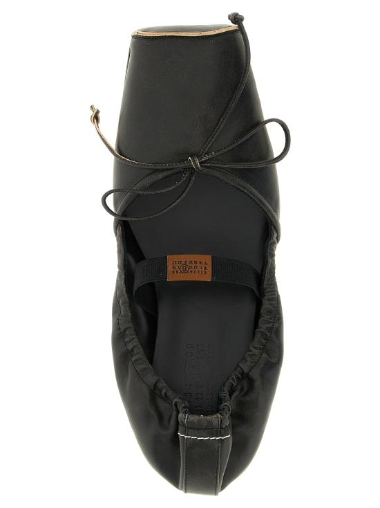 26SS MM6 메종마르지엘라 플랫 슈즈 S66WZ0037P7706HB495 Black - MM6 MAISON MARGIELA