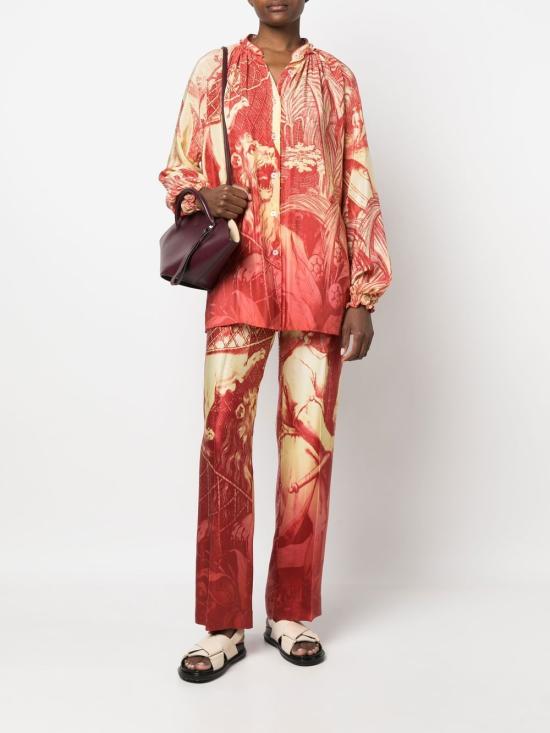  폴 레스트레스 슬리퍼스 셔츠 CA000192 TE00669455 Red - F.R.S. - FOR RESTLESS SLEEPERS
