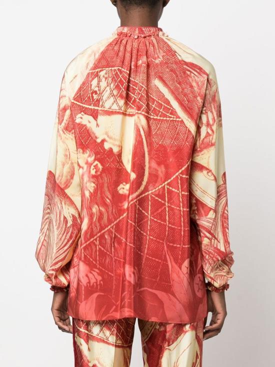  폴 레스트레스 슬리퍼스 셔츠 CA000192 TE00669455 Red - F.R.S. - FOR RESTLESS SLEEPERS