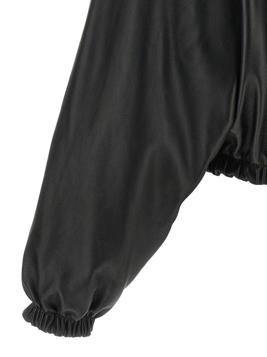 26SS 발렌시아가 가죽 자켓 856381TRS251000 Black - BALENCIAGA