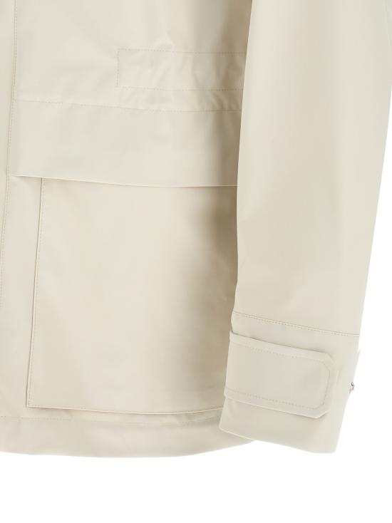 26SS 브루넬로 쿠치넬리 언라인드 멤브레인 나일론 필드 재킷 MZ4266578C1849 Multicolor - BRUNELLO CUCINELLI