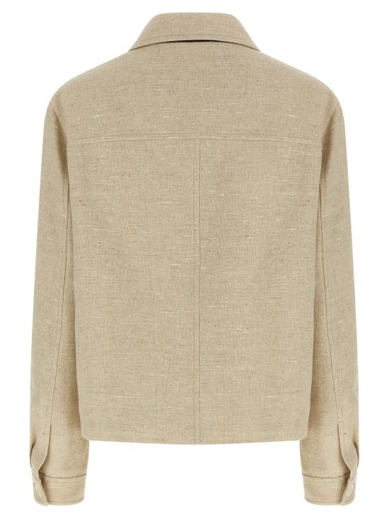 26SS 브루넬로 쿠치넬리 자켓 MH5227619C001 Beige - BRUNELLO CUCINELLI