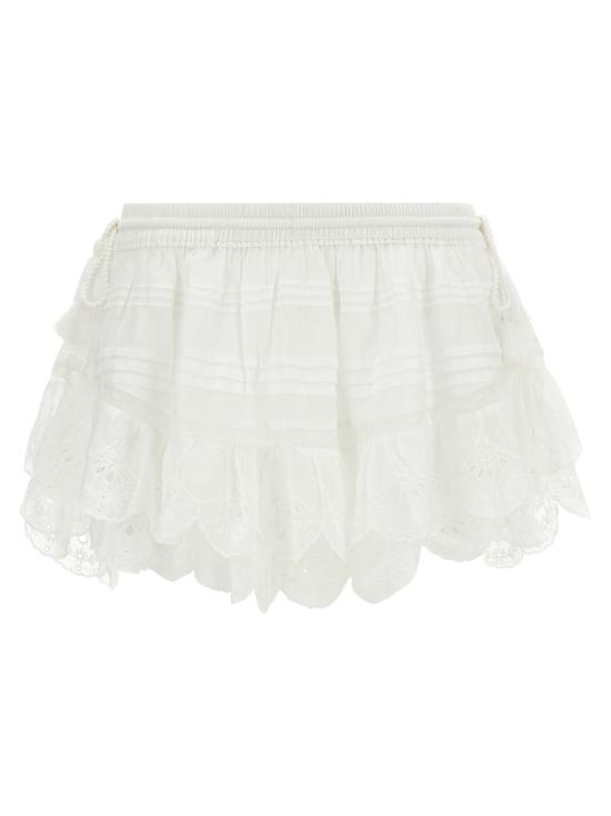 26SS 이자벨마랑에뚜왈 숏팬츠 SH0255FAD1J05E20WH White