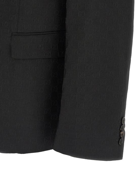 26SS 구찌 수트 자켓 864110ZAUP11000 Black - GUCCI