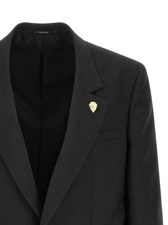 26SS 구찌 수트 자켓 864110ZAUP11000 Black - GUCCI