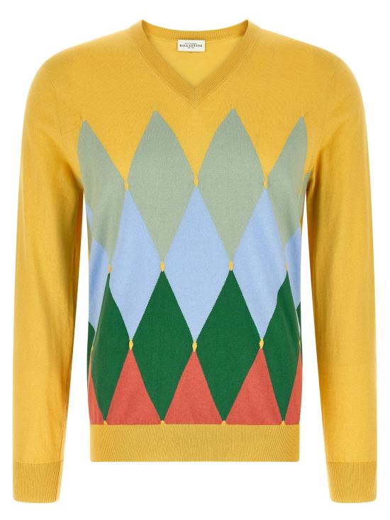 26SS 발렌타인 스웨터 B2P00114CA890500 Yellow