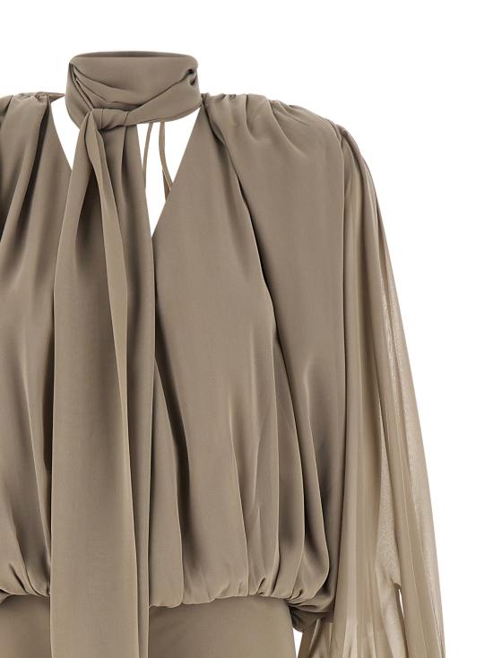 26SS 로테이트 바이 크리스텐슨 롱 원피스 115520816816 Beige - ROTATE BY BIRGERCHRISTENSEN