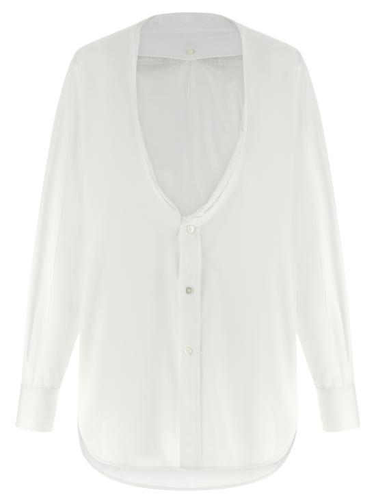 26SS 마르지엘라 블라우스 S29DT0018S43001100 White - MAISON MARGIELA