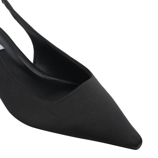 26SS 스티브매든 힐/펌프스 KARI BLACK SATIN Black - STEVE MADDEN