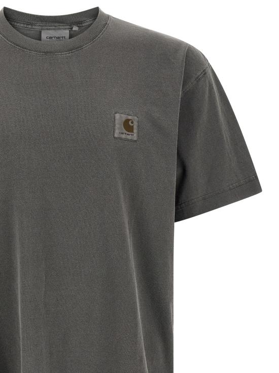 26SS 칼하트 WIP 숏슬리브 넬슨 티셔츠 I02994989GD Black - CARHARTT WIP