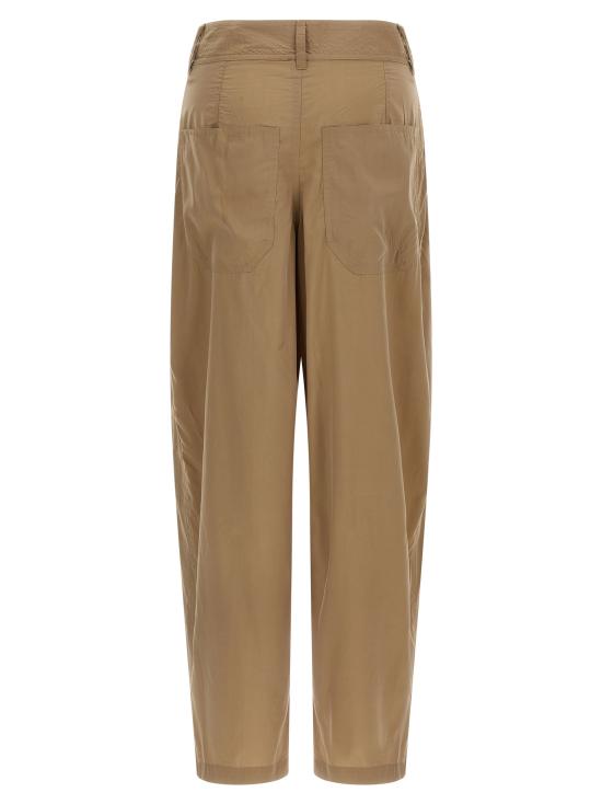 26SS 이자벨마랑 스트레이트 팬츠 PA0547FCD1I03I67KI Green - ISABEL MARANT