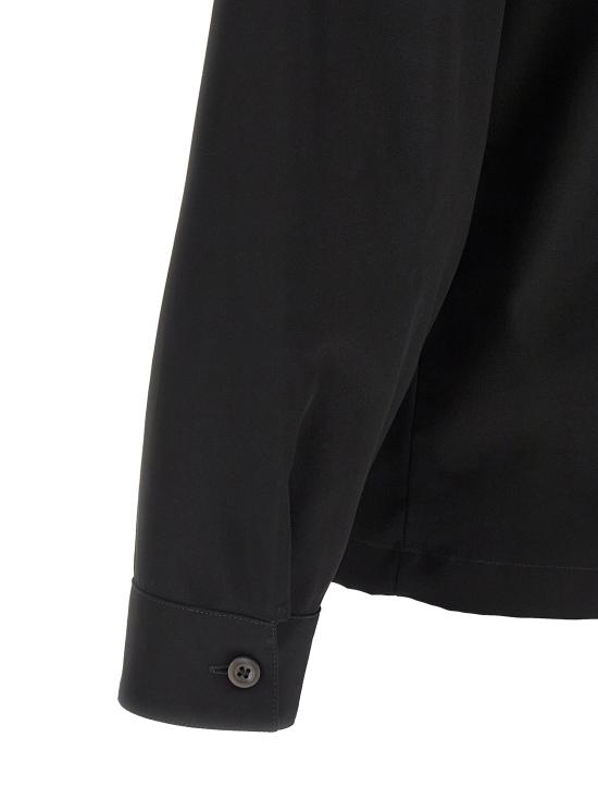 26SS 프라다 긴팔 셔츠 SC855SOOO19AMF0002 Black - PRADA