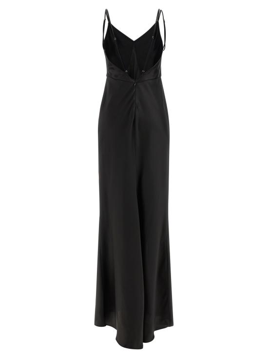 26SS 엘리자베타프랜치 롱 원피스 ABR3362E2110 Black - ELISABETTA FRANCHI