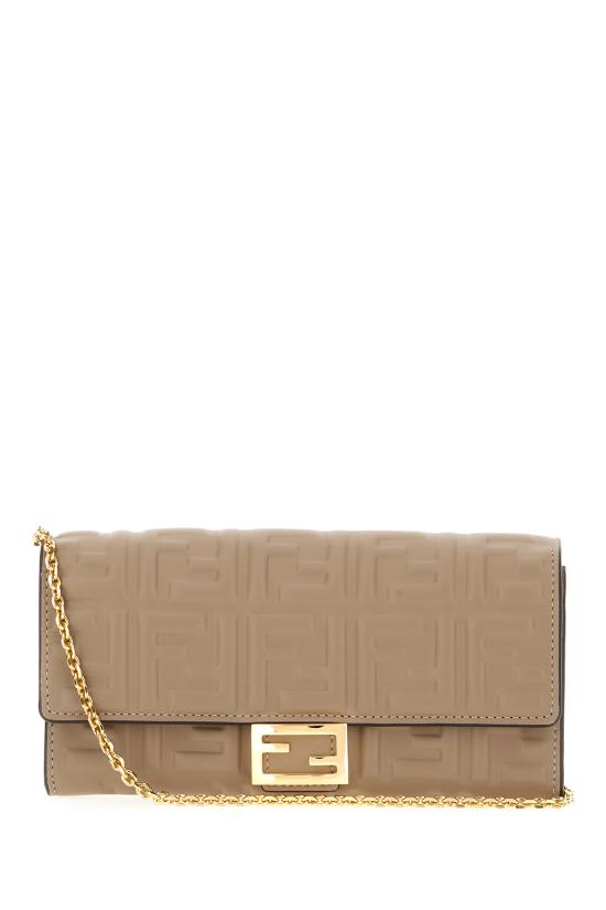 26SS 펜디 바게트 나파 레더 체인 장지갑 8M0365AAJD F0E65