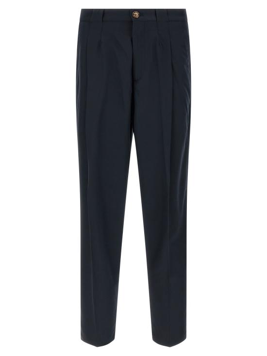 26SS 브루넬로 쿠치넬리 스트레이트 팬츠 MH252F1130C6989 Blue