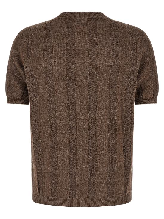 26SS 브루넬로 쿠치넬리 스웨터 M2L707800CNO22 Brown - BRUNELLO CUCINELLI