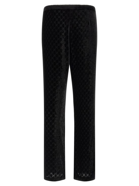 26SS 구찌 스트레이트 팬츠 860769ZAUS41000 Black - GUCCI