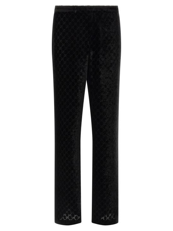 26SS 구찌 스트레이트 팬츠 860769ZAUS41000 Black