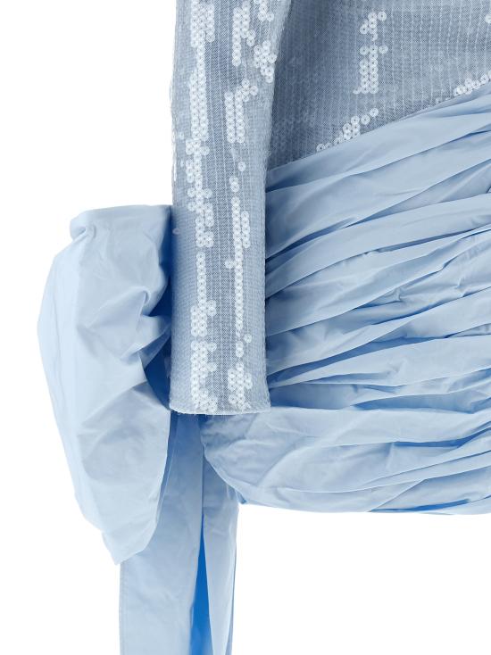 26SS 로테이트 바이 크리스텐슨 숏 원피스 11602520002000 Light Blue - ROTATE BY BIRGERCHRISTENSEN