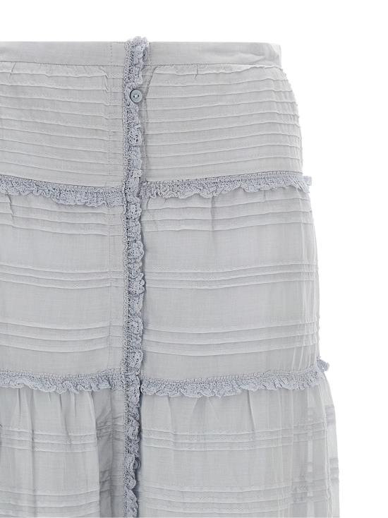 26SS 이자벨마랑에뚜왈 숏 스커트 JU0446FAD1J05E30LU Light Blue - ISABEL MARANT ETOILE