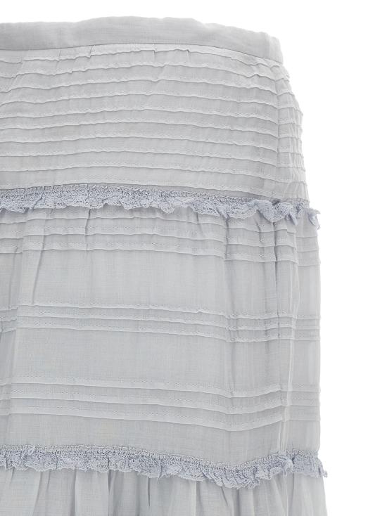 26SS 이자벨마랑에뚜왈 숏 스커트 JU0446FAD1J05E30LU Light Blue - ISABEL MARANT ETOILE