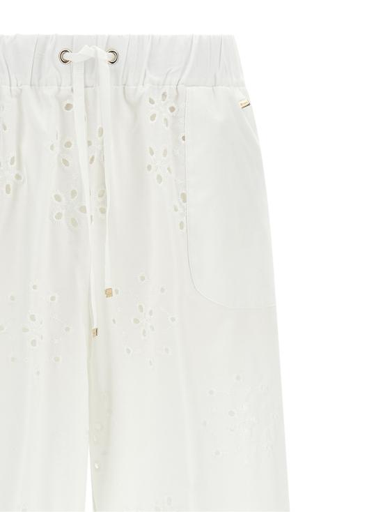 26SS 에르노 스트레이트 팬츠 PT000221D13322RIC1000 White - HERNO