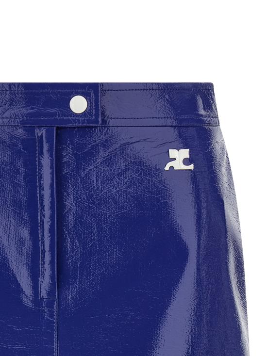 26SS 쿠레쥬 롱 스커트 223CJU001VY00147087 Blue - COURREGES