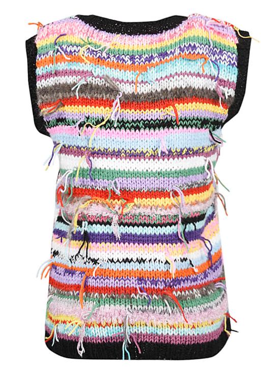  캐비어 니트 베스트 CF22K17 GIGI MultiColour - CAVIA