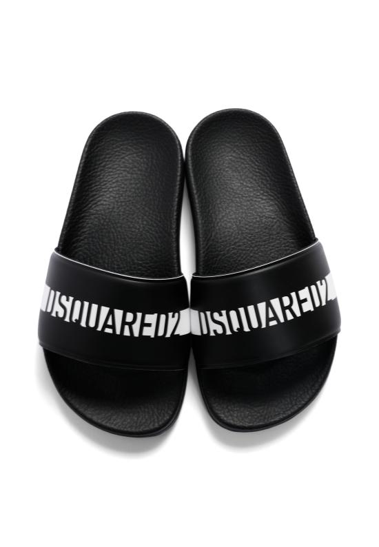 26SS [키즈] 디스퀘어드2 슈즈 DQ3383 KF025 DQ900 BLACK - DSQUARED2