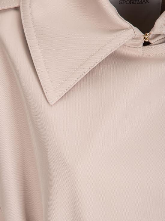 26SS 스포트막스 코트 2612021031600 001 BEIGE - SPORTMAX