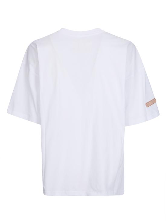 26SS 피디에프 반팔 티셔츠 DFM54029TJ112JUDGE WHITE - PDF