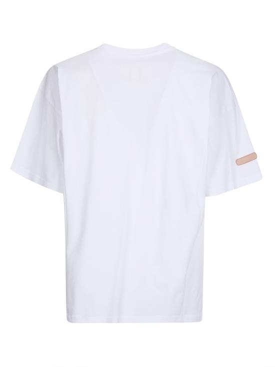 26SS 피디에프 반팔 티셔츠 DFM54029TF112PIGTE WHITE - PDF