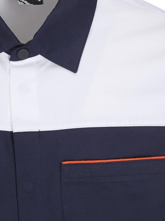 26SS 쥐알텐케이 반팔 셔츠 DG027339ER44 44 NAVY - GR10K