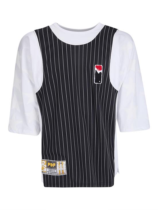 26SS 피디에프 반팔 티셔츠 DFM54045TJ101 BLKWH