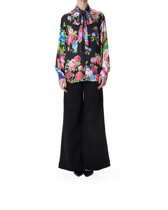 26SS 모스키노 셔츠 0215 0563 2555 NERO MULTI - MOSCHINO